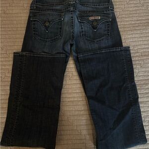 Hudson Jeans Dark Blue Flare & Wide Leg